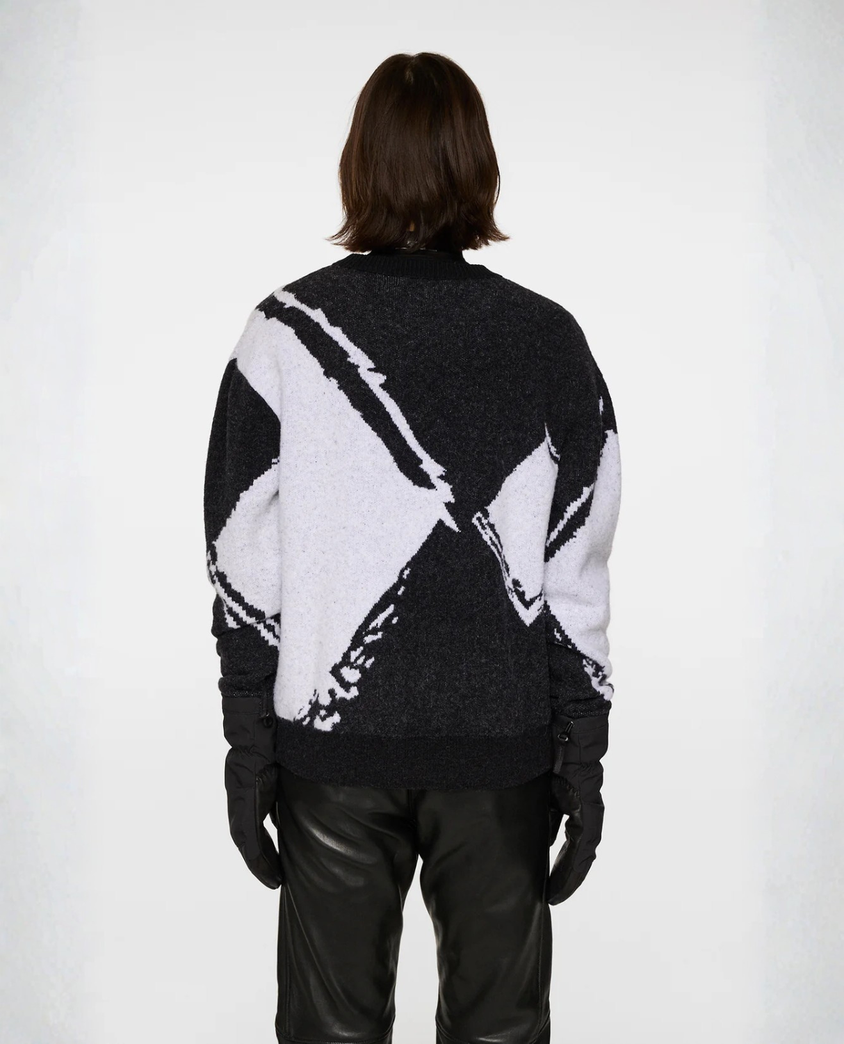 J.Lindeberg Men Jaxton Knitted Sweater - Black