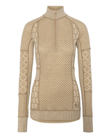 Kari Traa Smekker Half Zip - Mocha