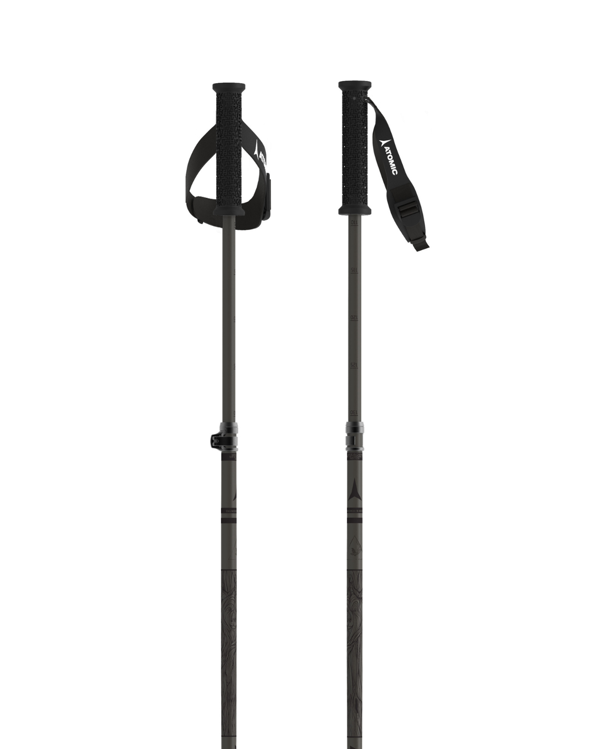 Atomic Backland FR Teleskopstav - Black
