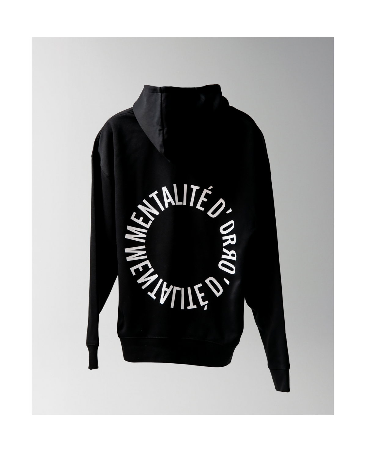 Mentalité d´Or Circle Hoodie - Black