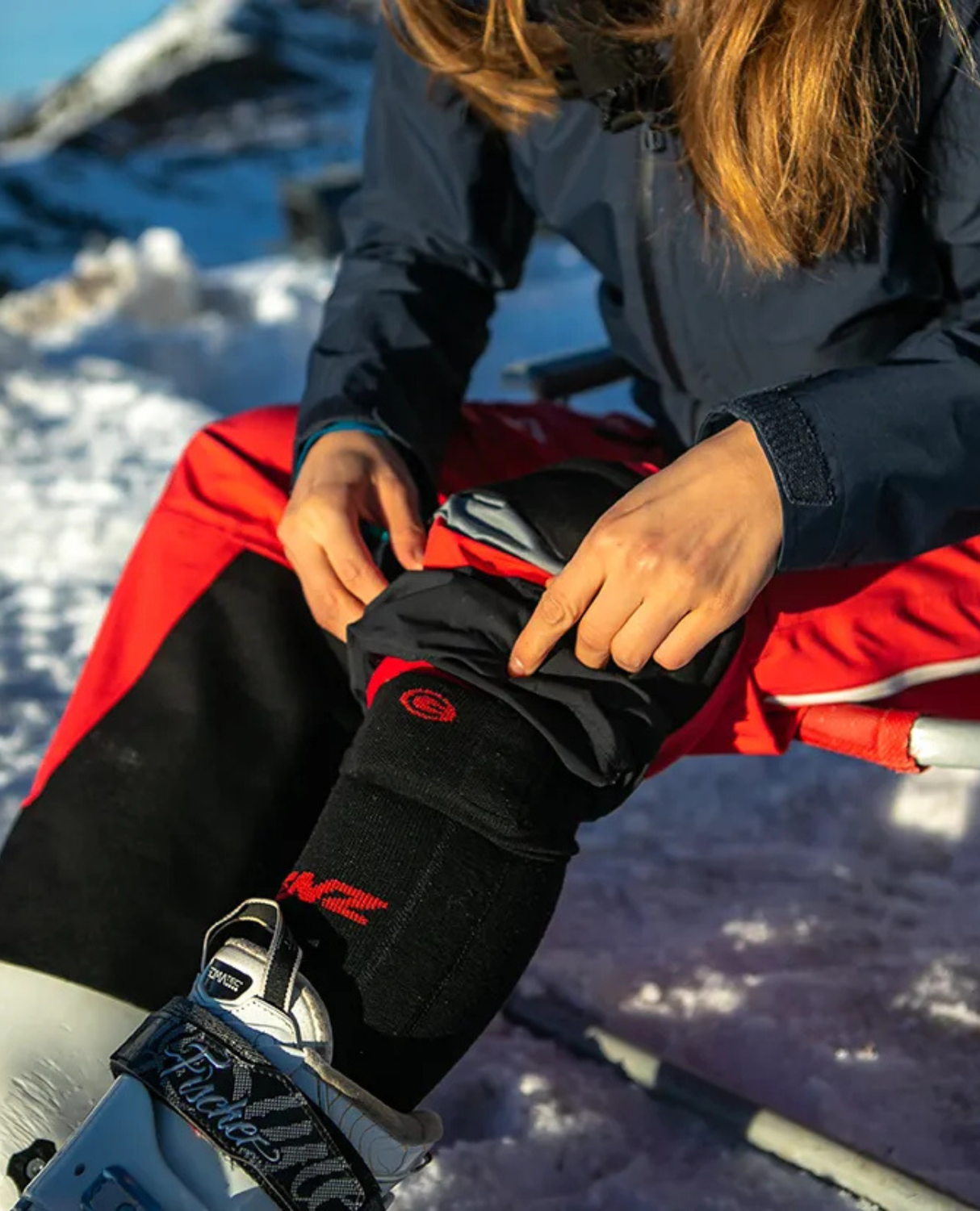 LENZ Set of Heat Sock 6.1 Toe Cap Compression + RCB 1400 - Alpingaraget