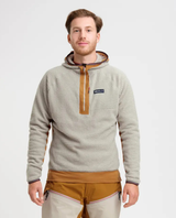 Elevenate Mens Vertical Hood - Ginger Beige - Alpingaraget