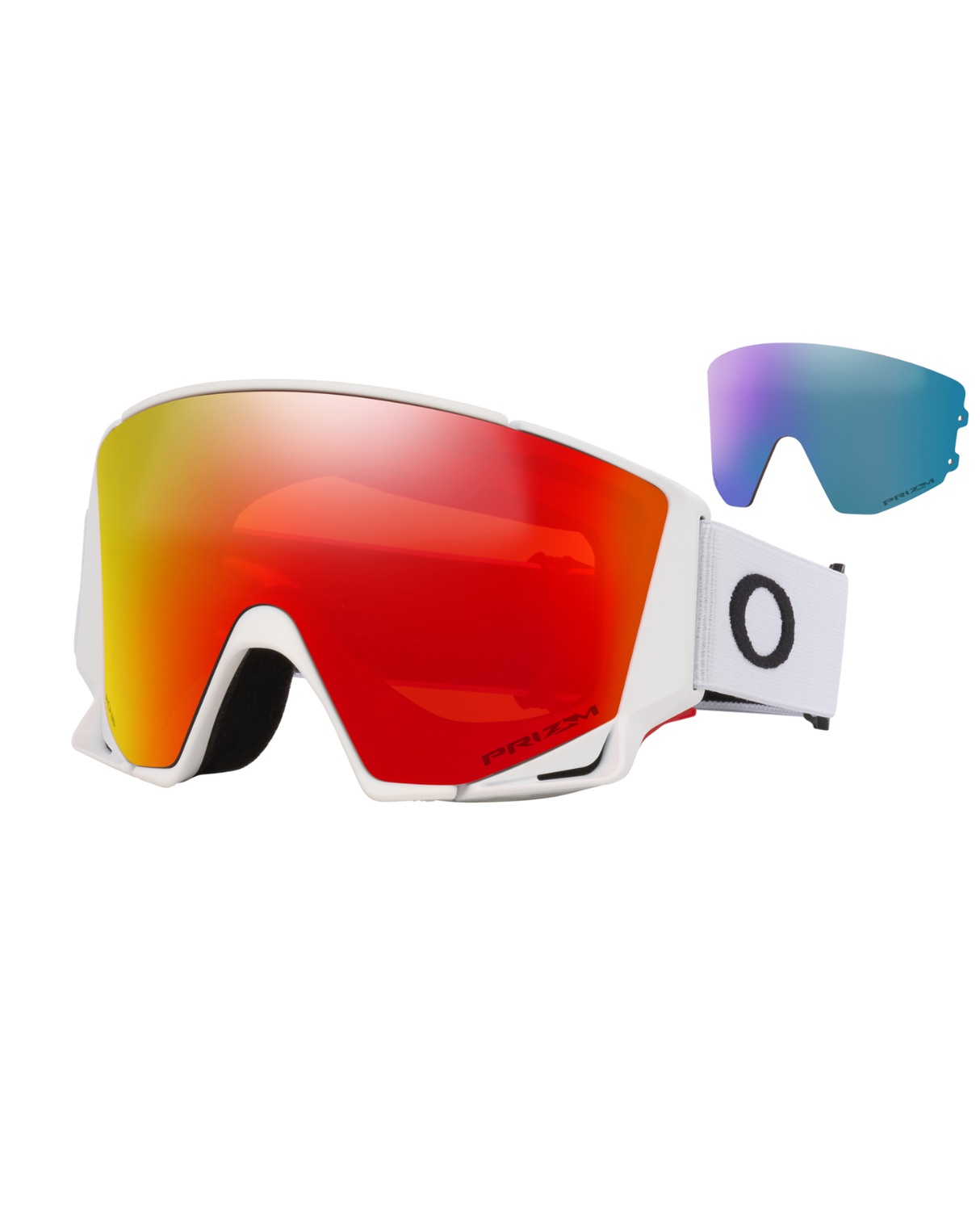 Oakley Flow Scape M - Matte White/ Prizm Torch & Prizm Iced