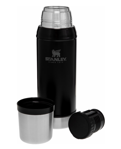 Stanley The Legendary Classic Bottle 0.75 L - Matte Black - Alpingaraget