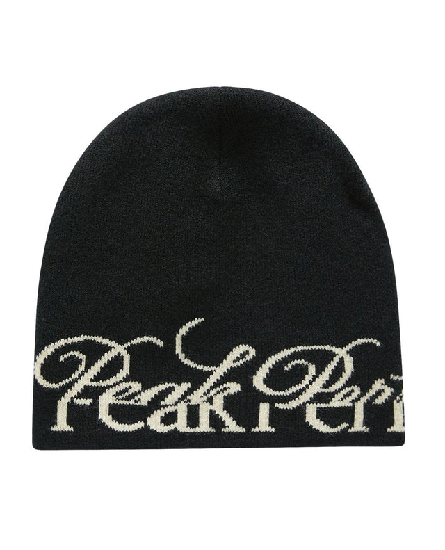 Peak Performance 40Y Logo Hat - Svart mössa med vit logotyp