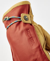 HESTRA Wakayama 5 Finger - Flame red/Tan - Alpingaraget