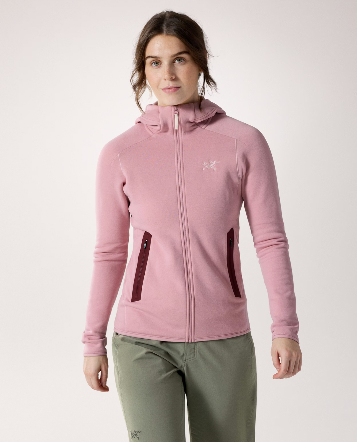 Arc'teryx Kyanite Hoody til kvinder - Bliss / Mars