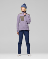 Norröna Women trollveggen warm3 Jacket - Purple Sage - Alpingaraget