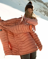 Elevenate Womens Cirrus Down Jacket - Strawberry - Alpingaraget