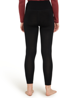 Icebreaker Women Merino 260 Tech High Rise Leggings - Black - Alpingaraget