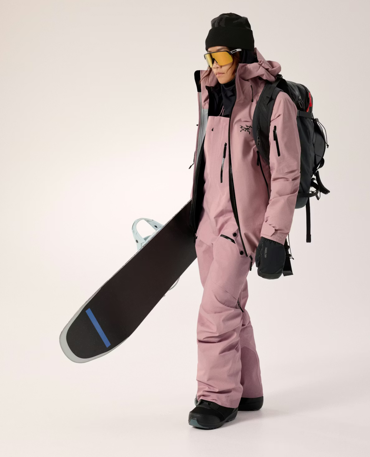 Arc'teryx Women Sentinel Bib Pant - Bliss / Black - Alpingaraget