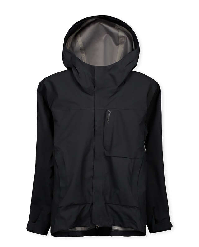 HOUDINI Mens Rollercoaster Jacket - True Black - Alpingaraget