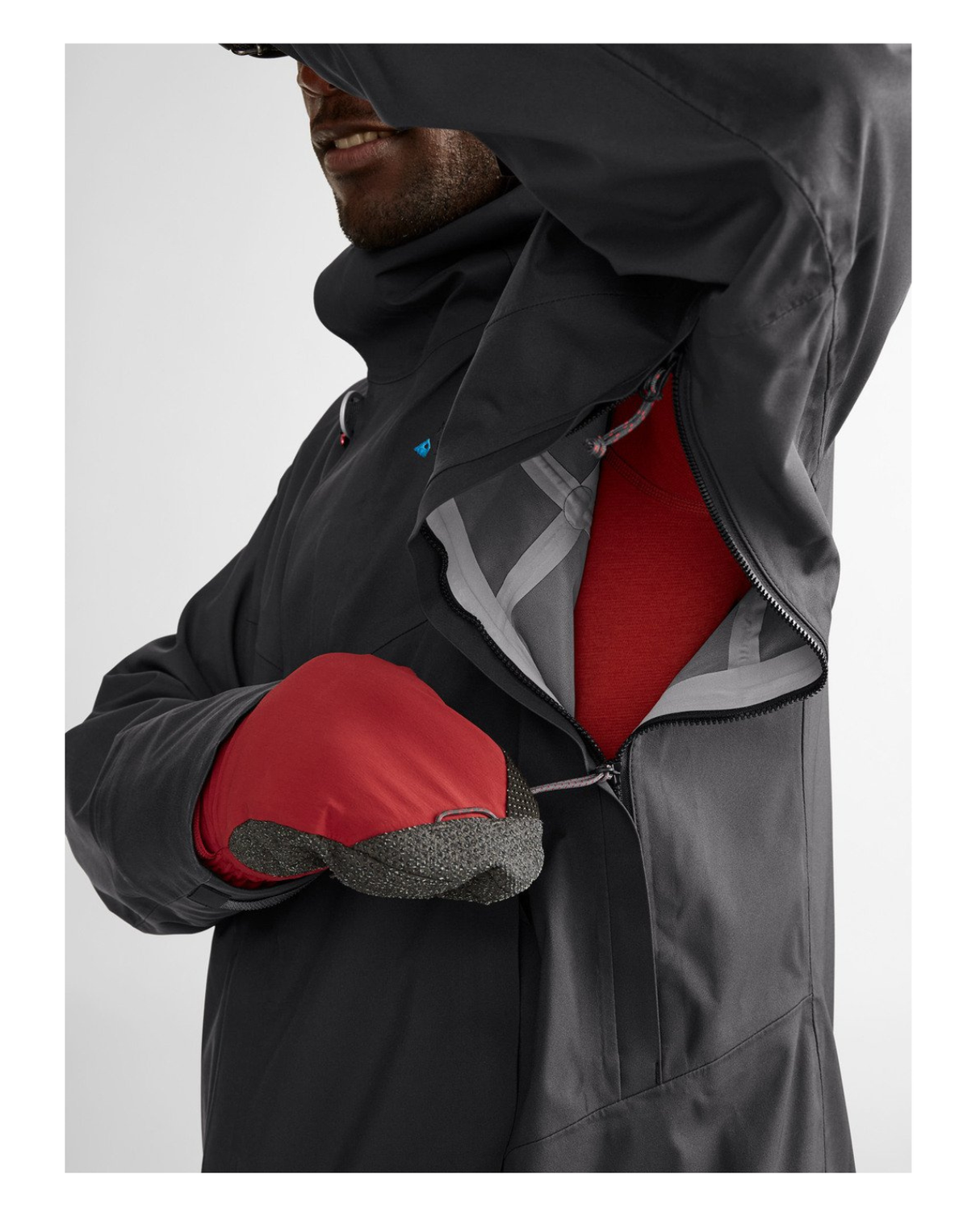 Klättermusen Men Brage 2.0 Jacket - Raven - Alpingaraget