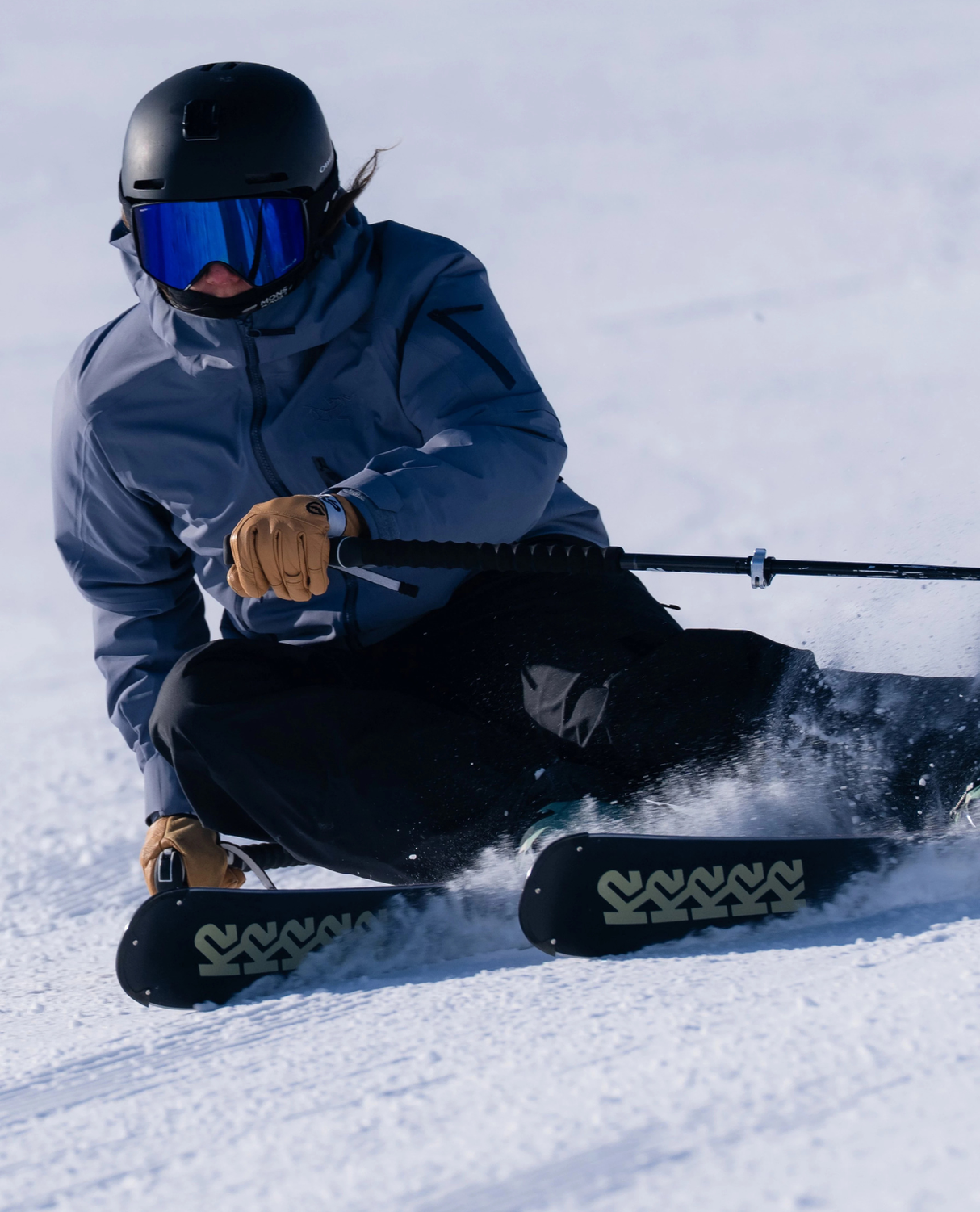 K2 BLUR 74 Dame - ERC 11 TCx Light Quikclik Sort - Antracit SET 25/26