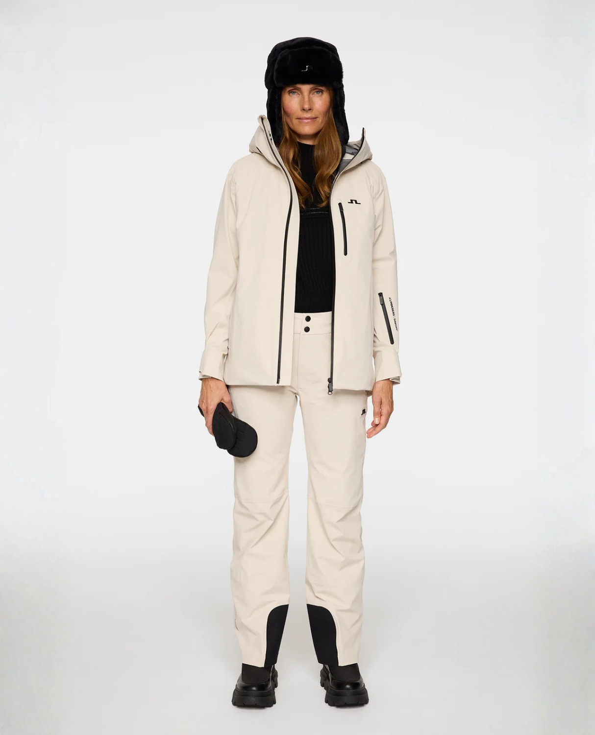 J.Lindeberg Women Solarcore Shell Jacket - Moonbeam