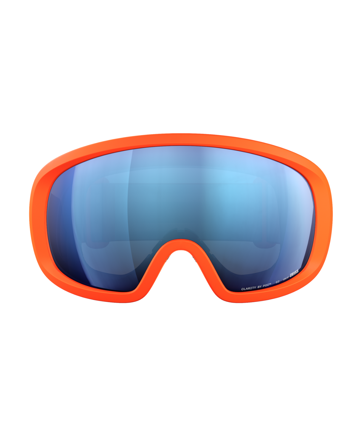 POC Fovea Mid - Zink Orange/Partly Sunny Blue - Alpingaraget