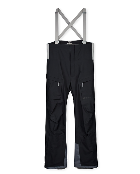 HOUDINI Mens Rollercoaster Bib Pants - True Black - Alpingaraget