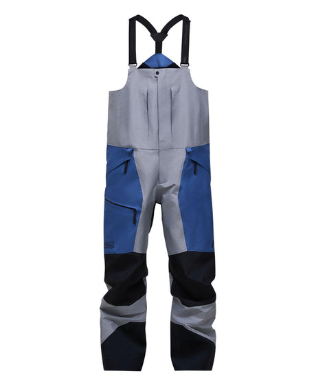 Peak Performance Vertical Gore-Tex Pro Bib Pants Men - Grå och blå skidbyxor med hängslen
