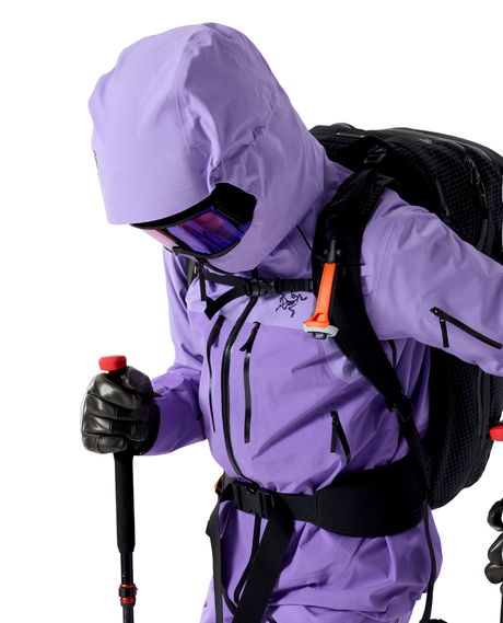 Arc'teryx Women Rush Jacket - Aster / Black