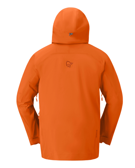 Norröna Men møre Gore - Tex Jacket - Gold Flame - Skidjackor - Alpingaraget