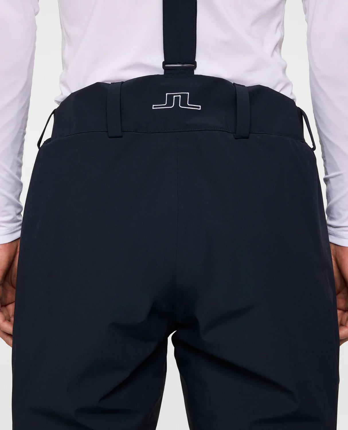 J.Lindeberg Men Alta Suspender Pants - JL Navy