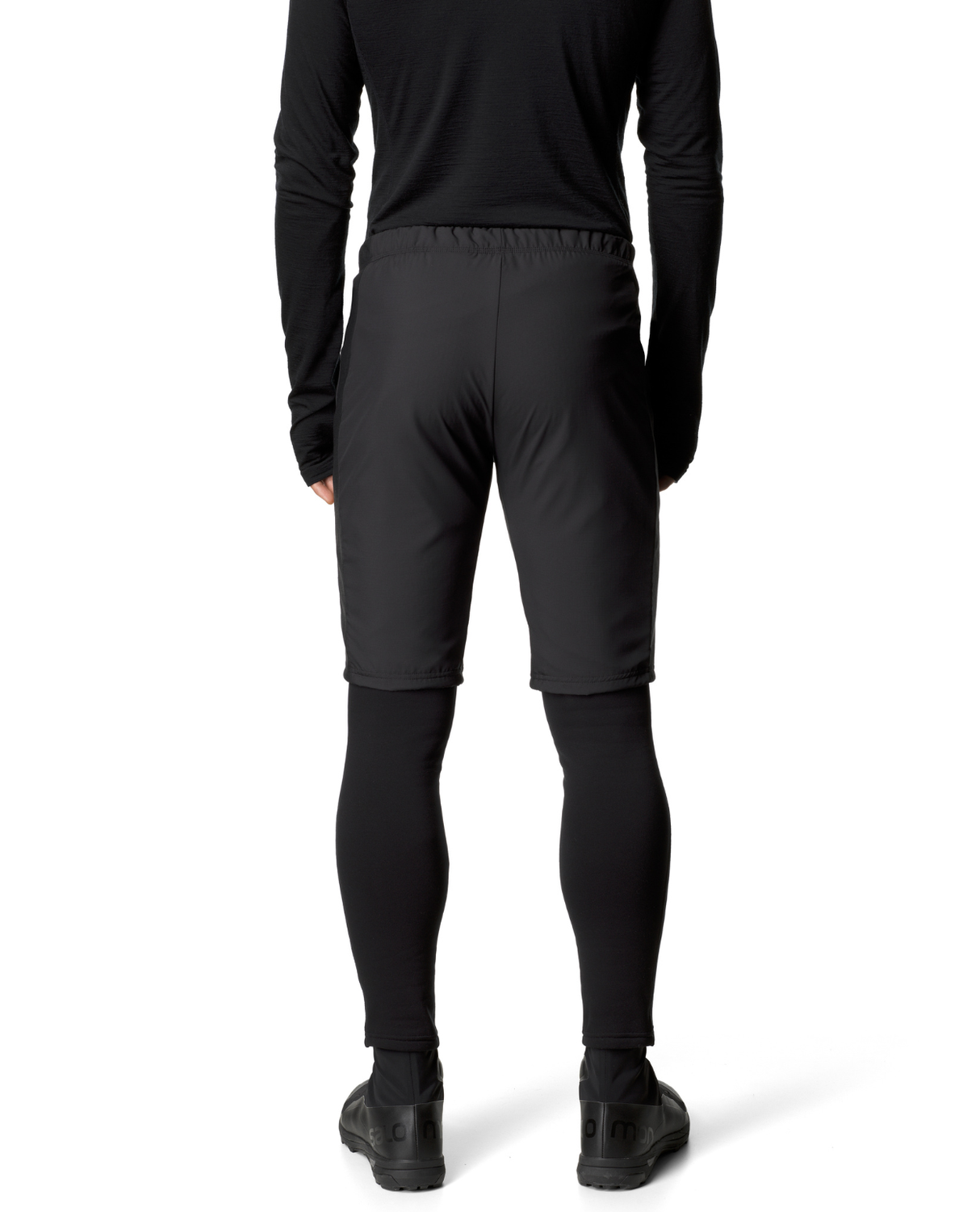 HOUDINI Mens Moonwalk Shorts - True Black - Alpingaraget