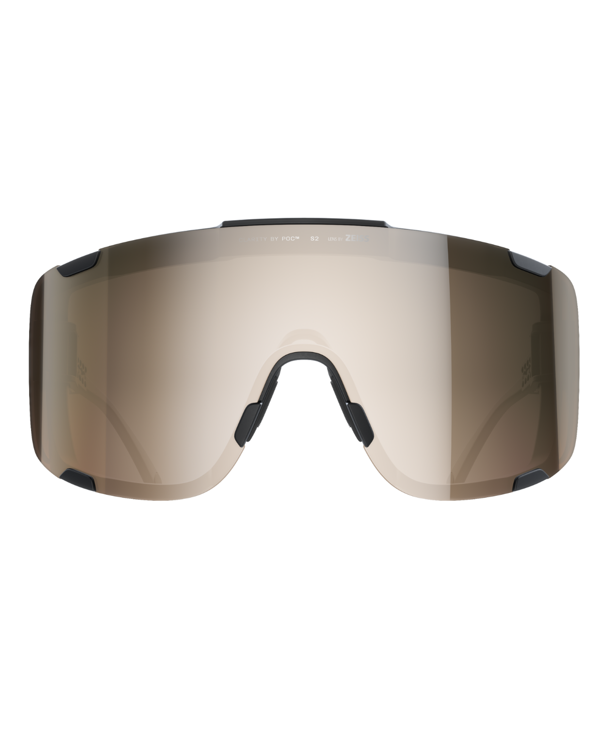 POC Devour Ultra - Uranium Black/Clarity Trail/Partly Sunny Silver