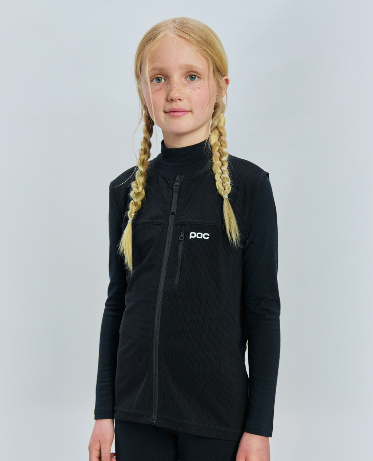 POC Junior VPD Air Vest - Uranium Black - Alpingaraget