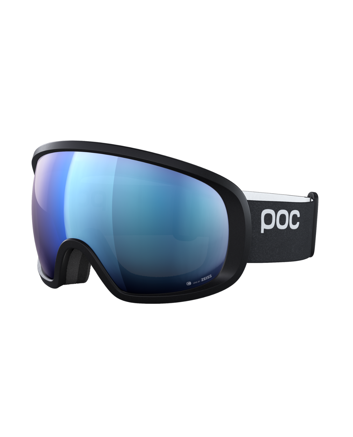POC Fovea - Uranium Black/Partly Sunny Blue
