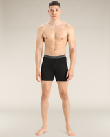 Icebreaker Men Merino 150 Anatomica Long Boxers - Black - Alpingaraget
