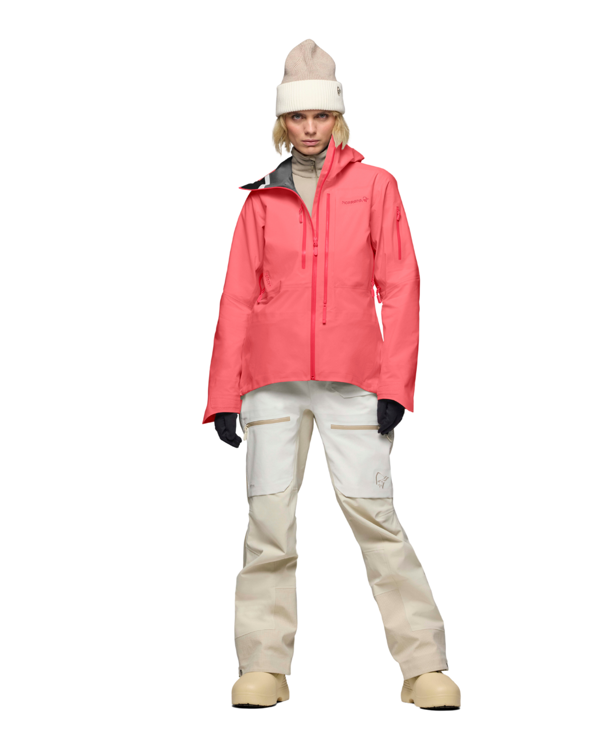Norröna Women lofoten Gore-Tex Pro Jacket - Calypso Coral