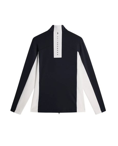 J.Lindeberg Men Banks Zip Mid Layer - JL Navy