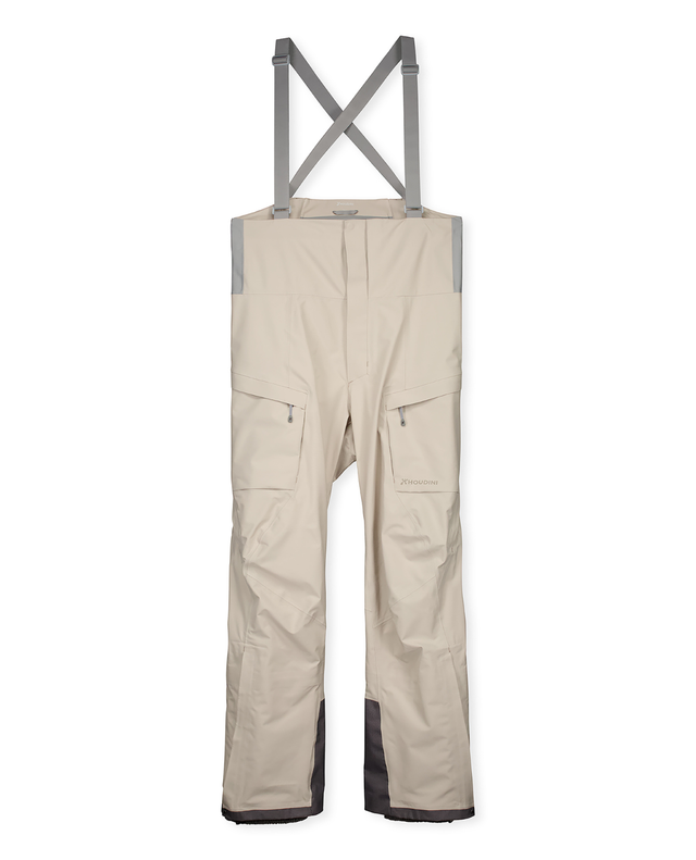 HOUDINI Mens Rollercoaster Bib Pants - Sandstorm - Alpingaraget
