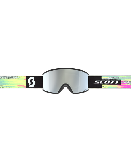Scott Goggle Ambit AMP - Black/Neon Yellow, White Chrome S2 - Alpingaraget
