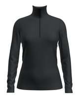 Icebreaker Women 260 Tech Long Sleeve Half Zip - Black - Alpingaraget