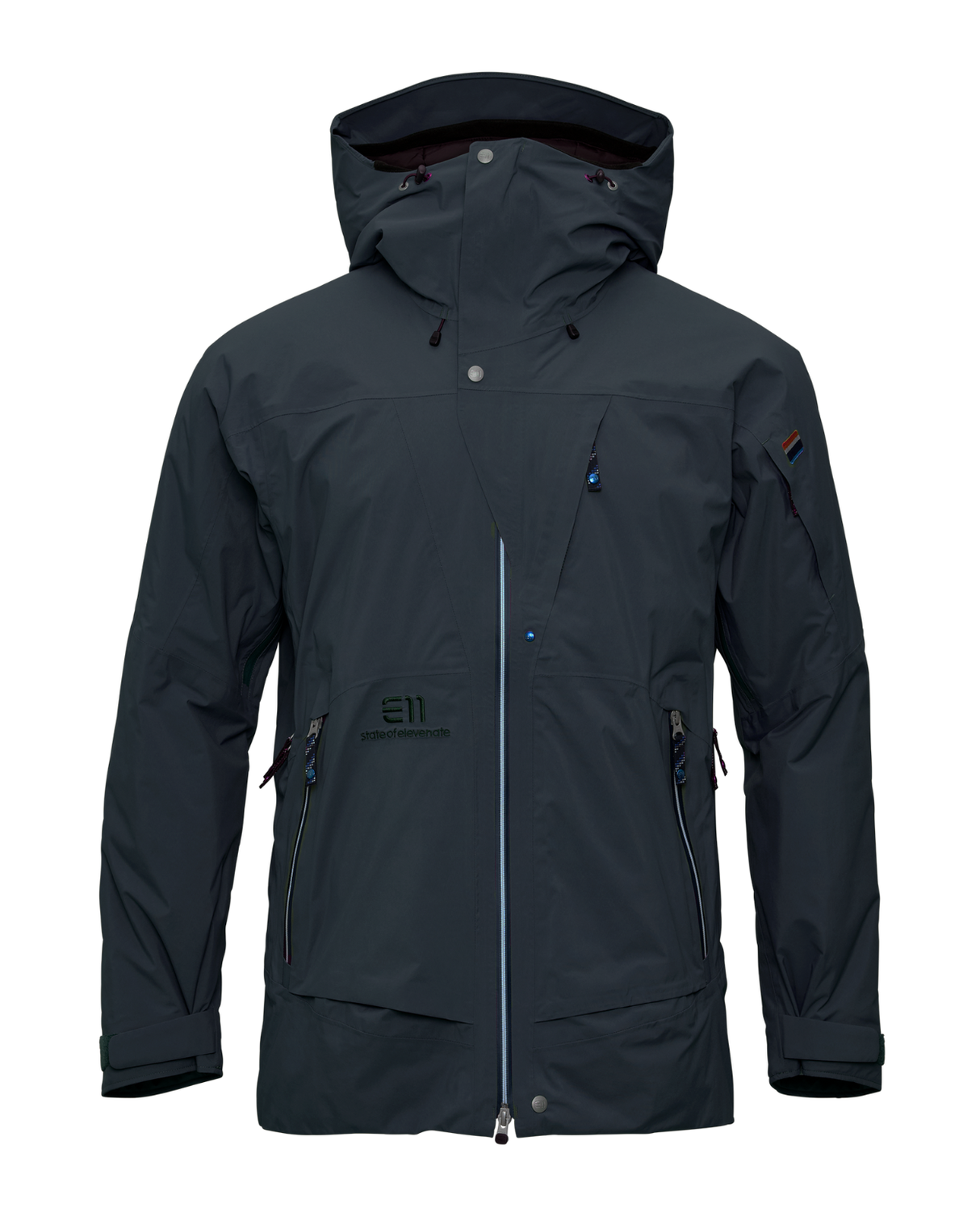 Elevenate Mens Lavancher Jacket - Dark Ink - Alpingaraget