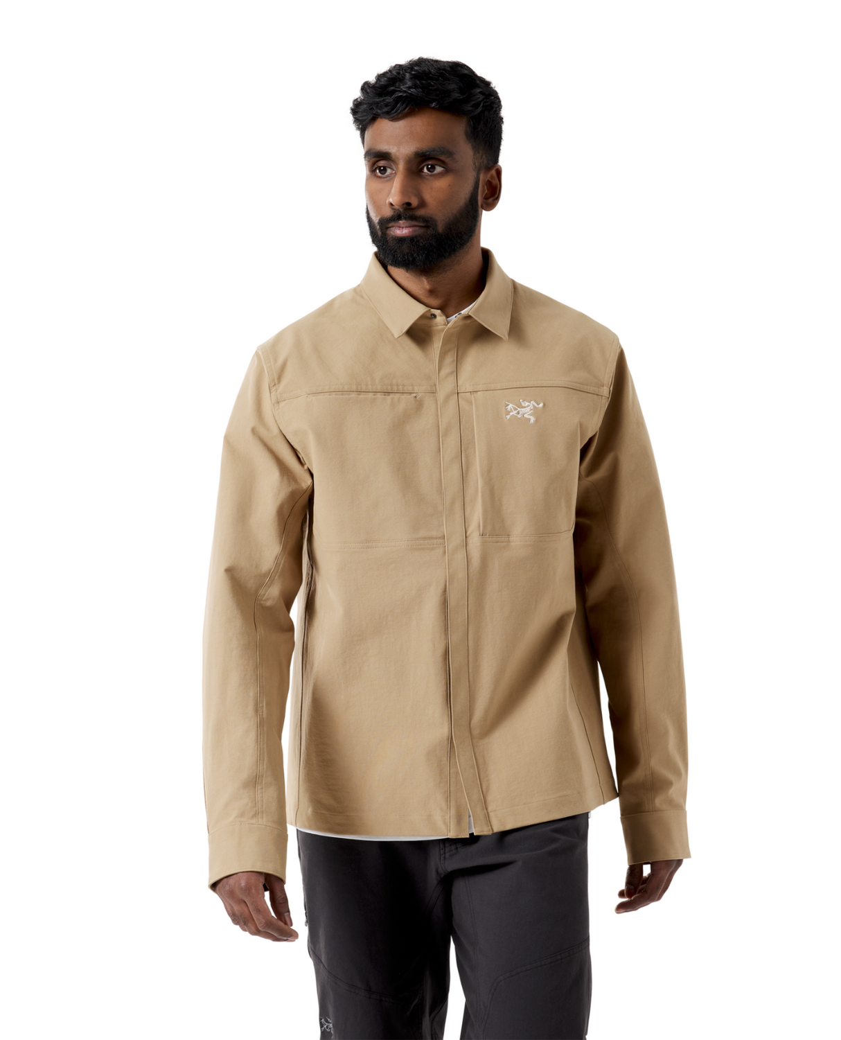 Arc'teryx Men Cronin Cotton Overshirt - Canvas