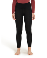 Icebreaker Women Merino 260 Tech High Rise Leggings - Black - Alpingaraget