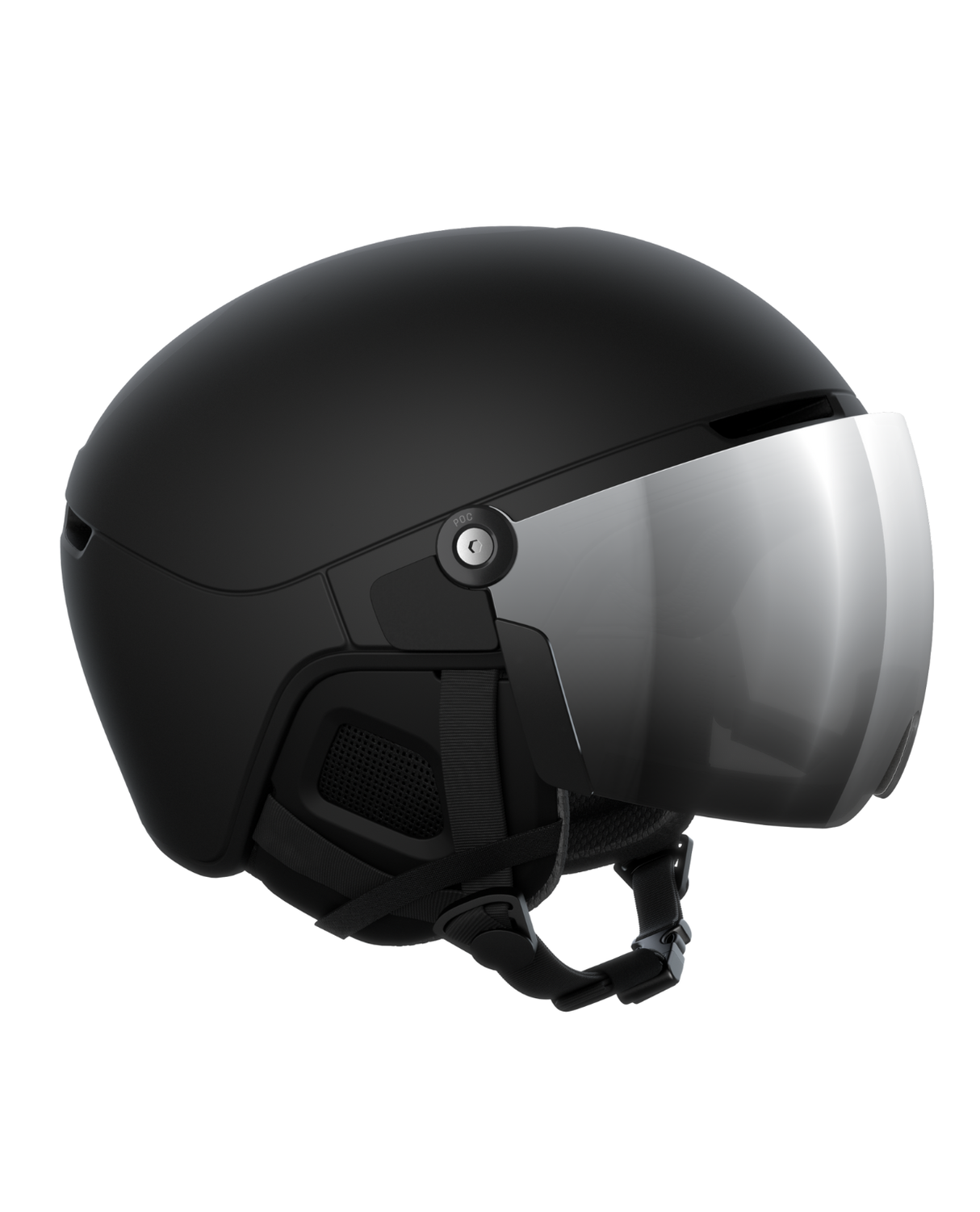 POC Obex Visor - Uranium Black Matt/Clarity Universal/Partly Sunny/Silver - Alpingaraget