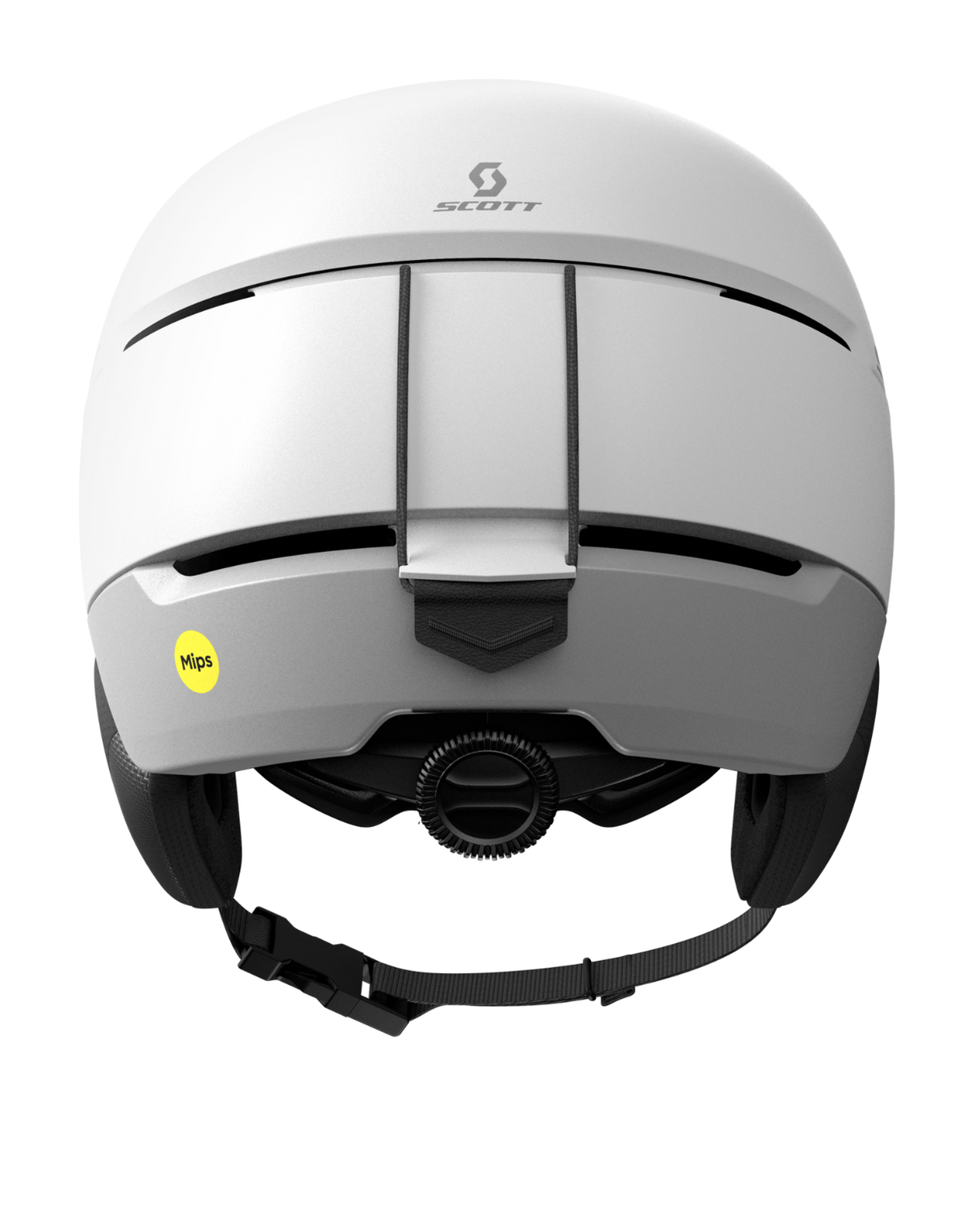 Scott Helmet Flow Mips, justerbar passform, stl S-L - White - Alpingaraget