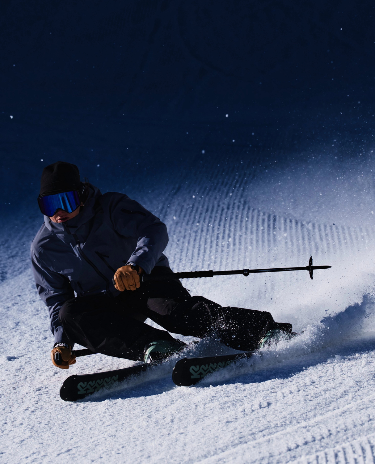 K2 BLUR 79 Dame - M3 10 Compact Quikclik 80mm Sort - Antracit SET 25/26