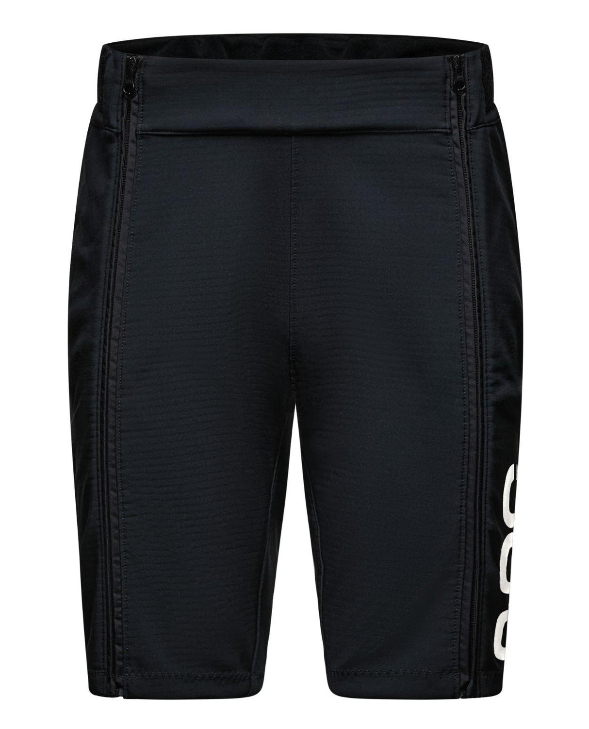 Svarta POC Race Shorts för herrar i slitstarkt material för alpin skidåkning.