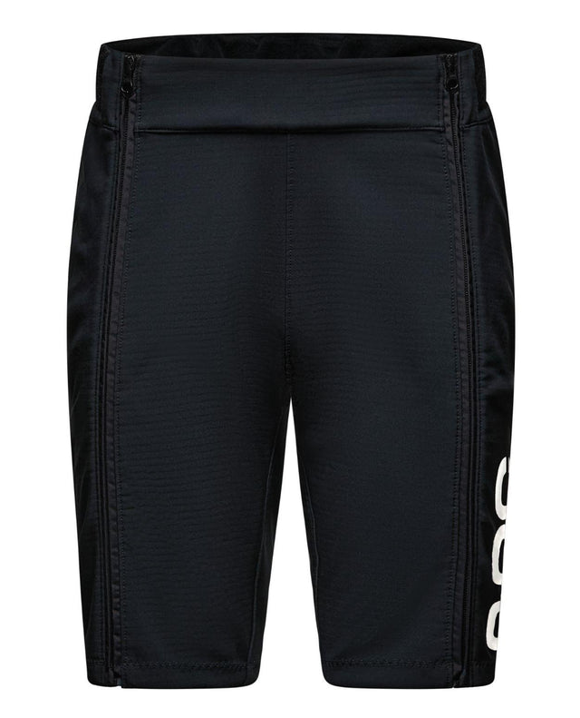 Svarta POC Race Shorts för herrar i slitstarkt material för alpin skidåkning.