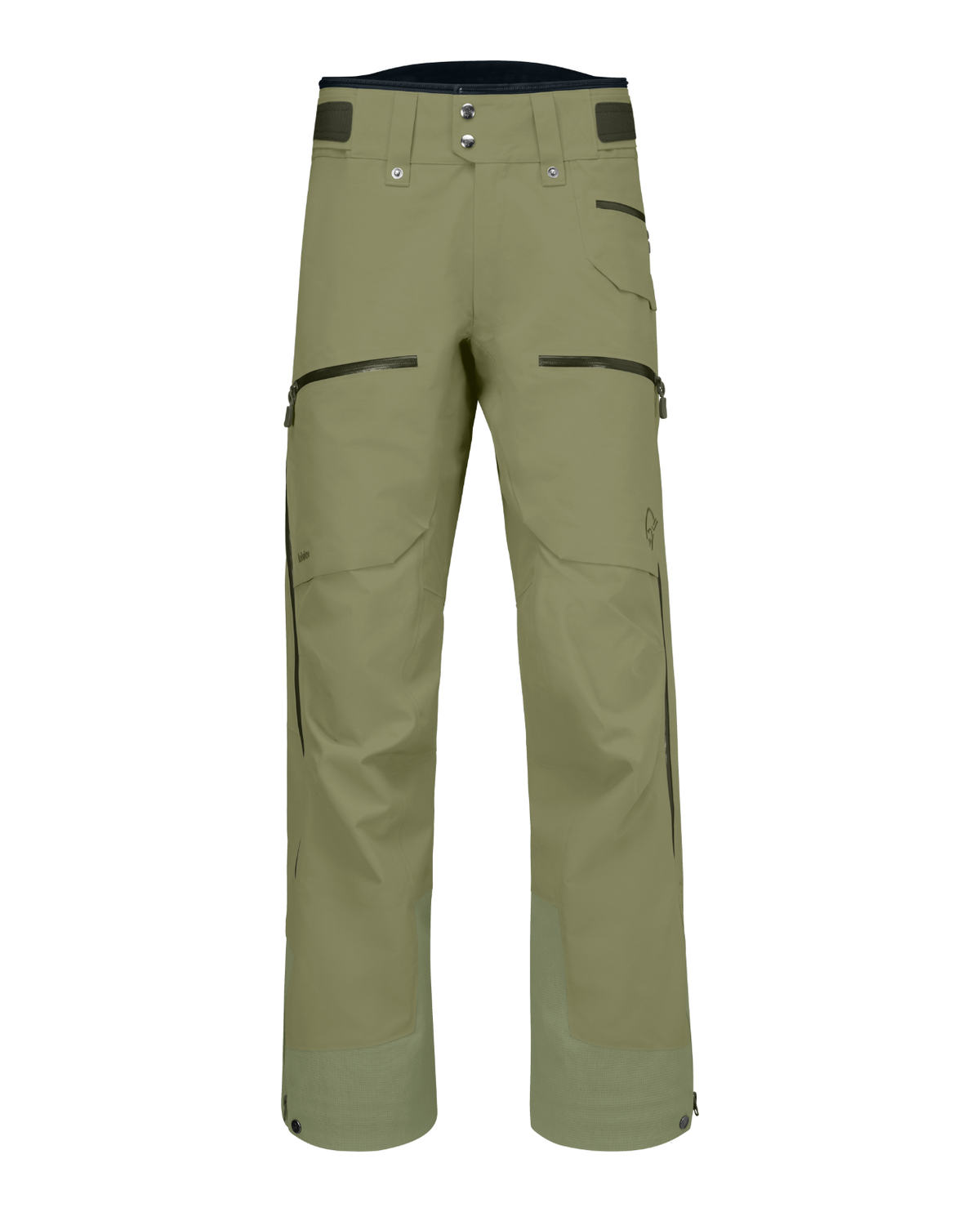 Norrøna Lofoten Gore-Tex Pro Pants Men i färg Deep Lichen Green för herr - skidbyxor