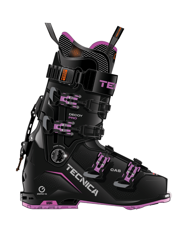 Tecnica Zero G Decoy Pro GW - Black - Toppturspjäxor - Alpingaraget