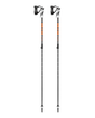 Leki Drifter Vario S - Black / Dark Anthracite / Neon Orange - Juniorstavar - Alpingaraget