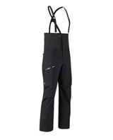 Arc'teryx svarta skidbyxor med hängslen för herr, modell Rush Bib.