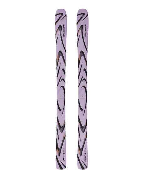 Salomon QST 94 26/27 – Lila allmountainskidor med lekfull design från Alpingaraget