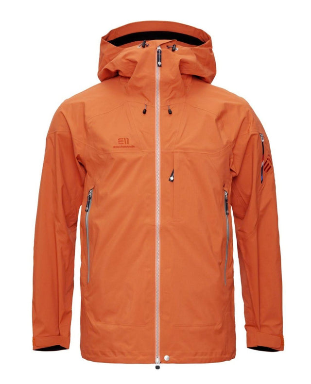 Elevenate Bec de Rosses XI skidjacka för herrar i orange Gore-Tex-material