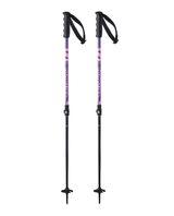 Salomon Steep Vario Junior - Pink/Pansy Rosa skidstavar för juniorer